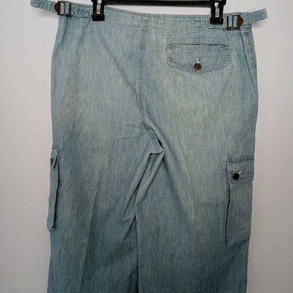 Lauren Ralph Lauren Y2K wide leg jeans - Picture 5 of 9